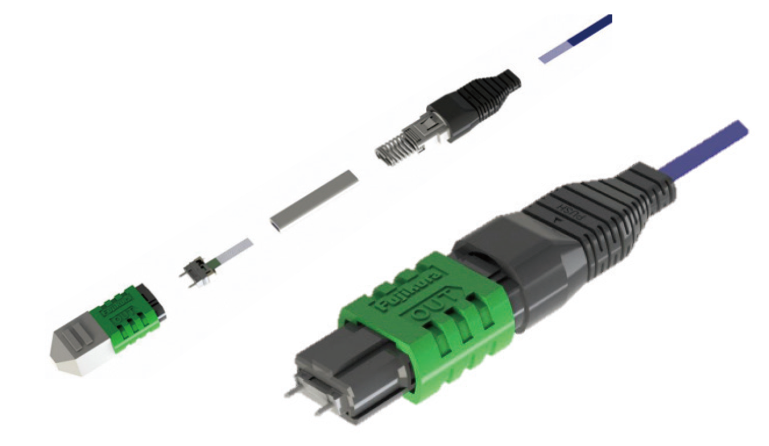 FUSECONNECT-MPO-S-MALE-SM15-6